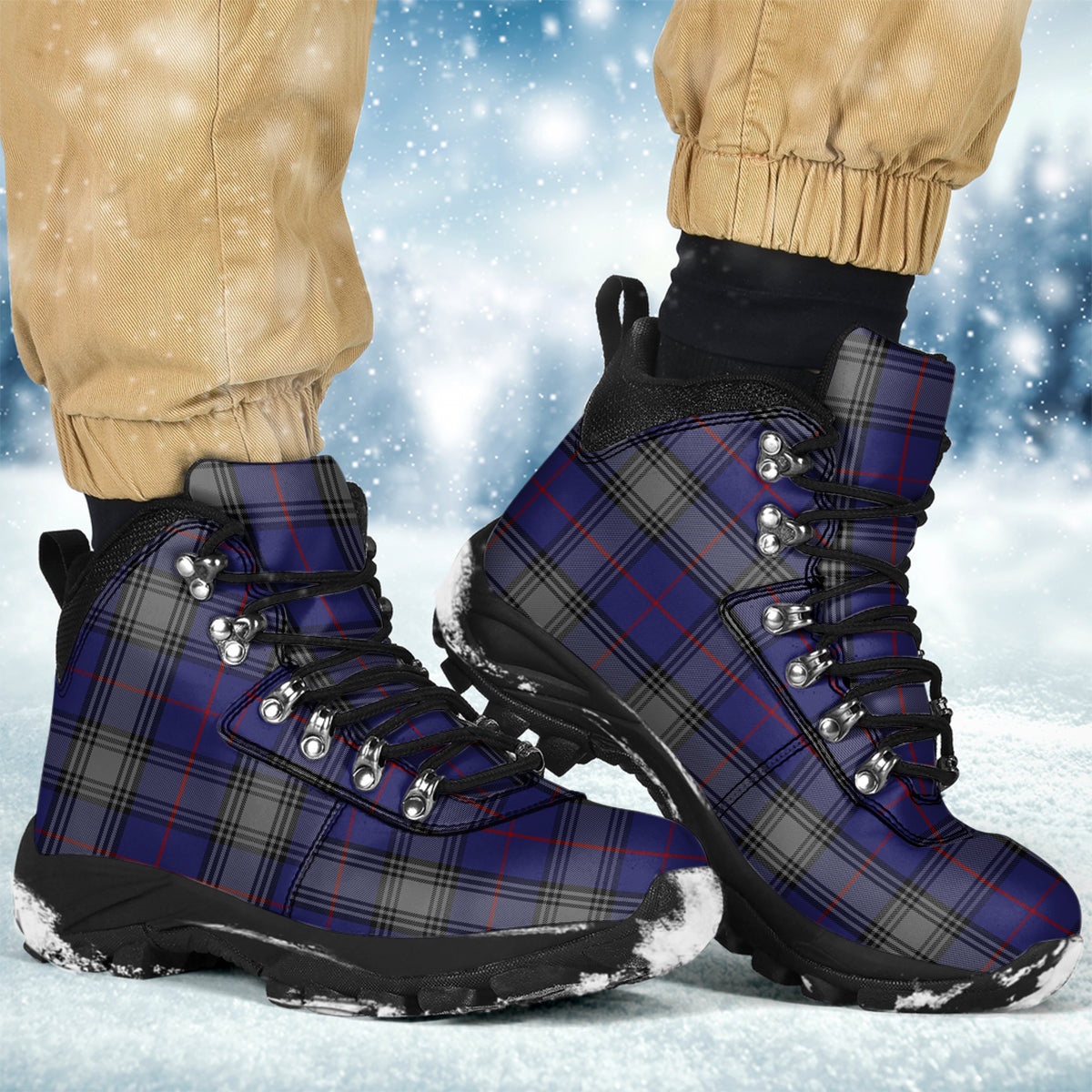 Kinnaird Tartan Alpine Boots - Tartanvibesclothing