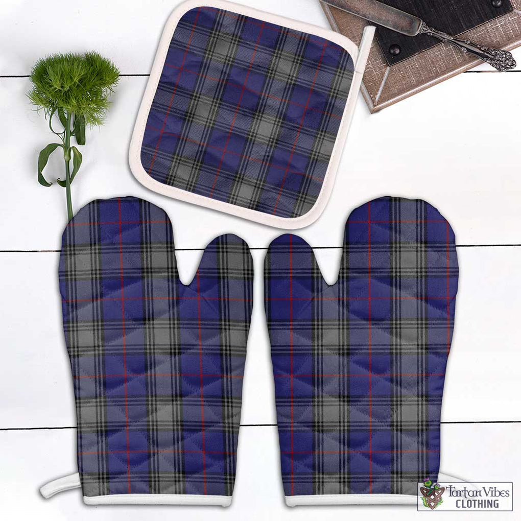 Kinnaird Tartan Combo Oven Mitt & Pot-Holder Combo 1 Oven Mitt & 1 Pot-Holder White - Tartan Vibes Clothing