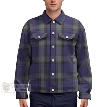 Kinnaird Tartan Unisex Lapel Cotton Jacket