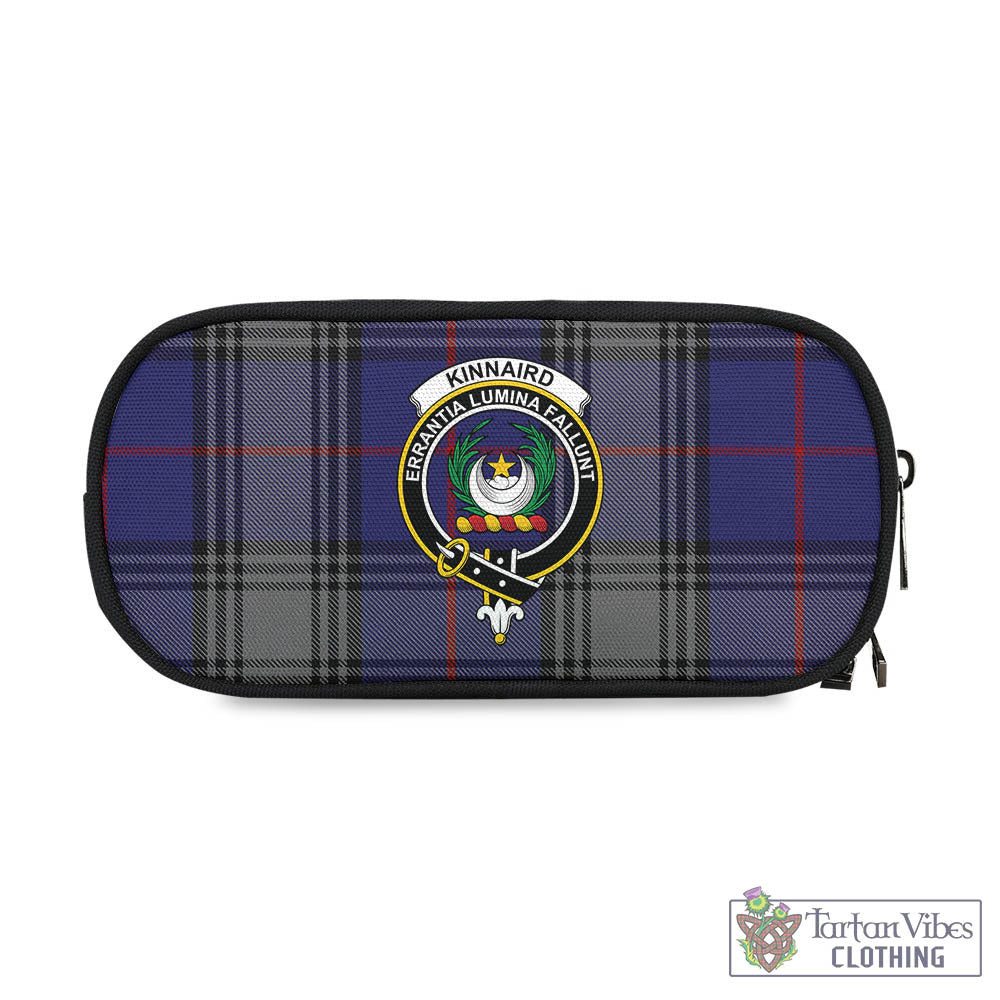 Tartan Vibes Clothing Kinnaird Tartan Pen and Pencil Case with Family Crest