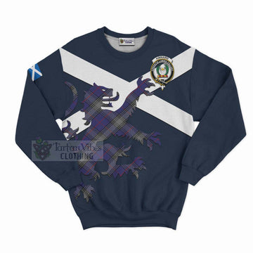 Kinnaird Tartan Lion Rampant Sweatshirt  Proudly Display Your Heritage with Alba Gu Brath and Clan Name