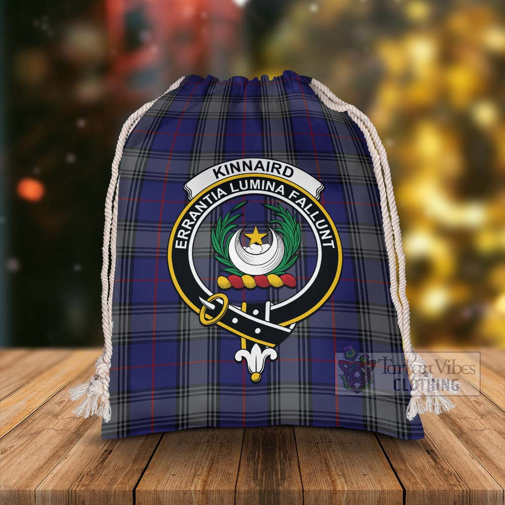 Tartan Vibes Clothing Kinnaird Tartan Christmas Santa's Bag with Family Crest