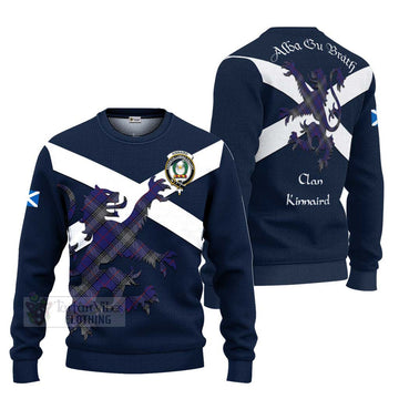 Kinnaird Tartan Lion Rampant Ugly Sweater Proudly Display Your Heritage with Alba Gu Brath and Clan Name