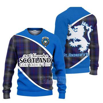 Kinnaird Family Crest Tartan Ugly Sweater Celebrate Saint Andrew's Day in Style