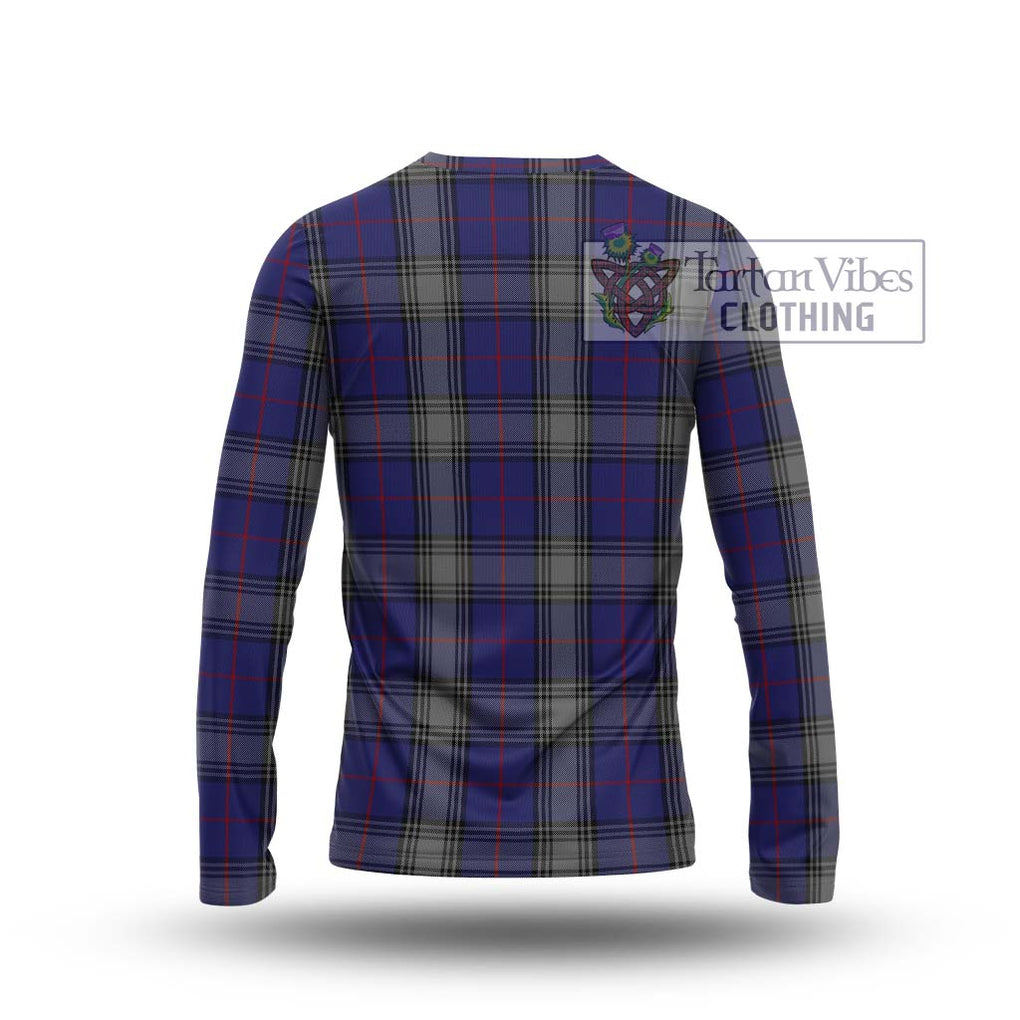 Kinnaird Tartan Long Sleeve T-Shirt with Family Crest DNA In Me Style - Tartanvibesclothing Shop