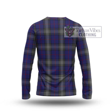 Kinnaird Tartan Long Sleeve T-Shirt with Family Crest DNA In Me Style