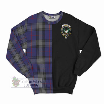 Kinnaird Tartan Sweatshirt with Family Crest and Half Of Me Style