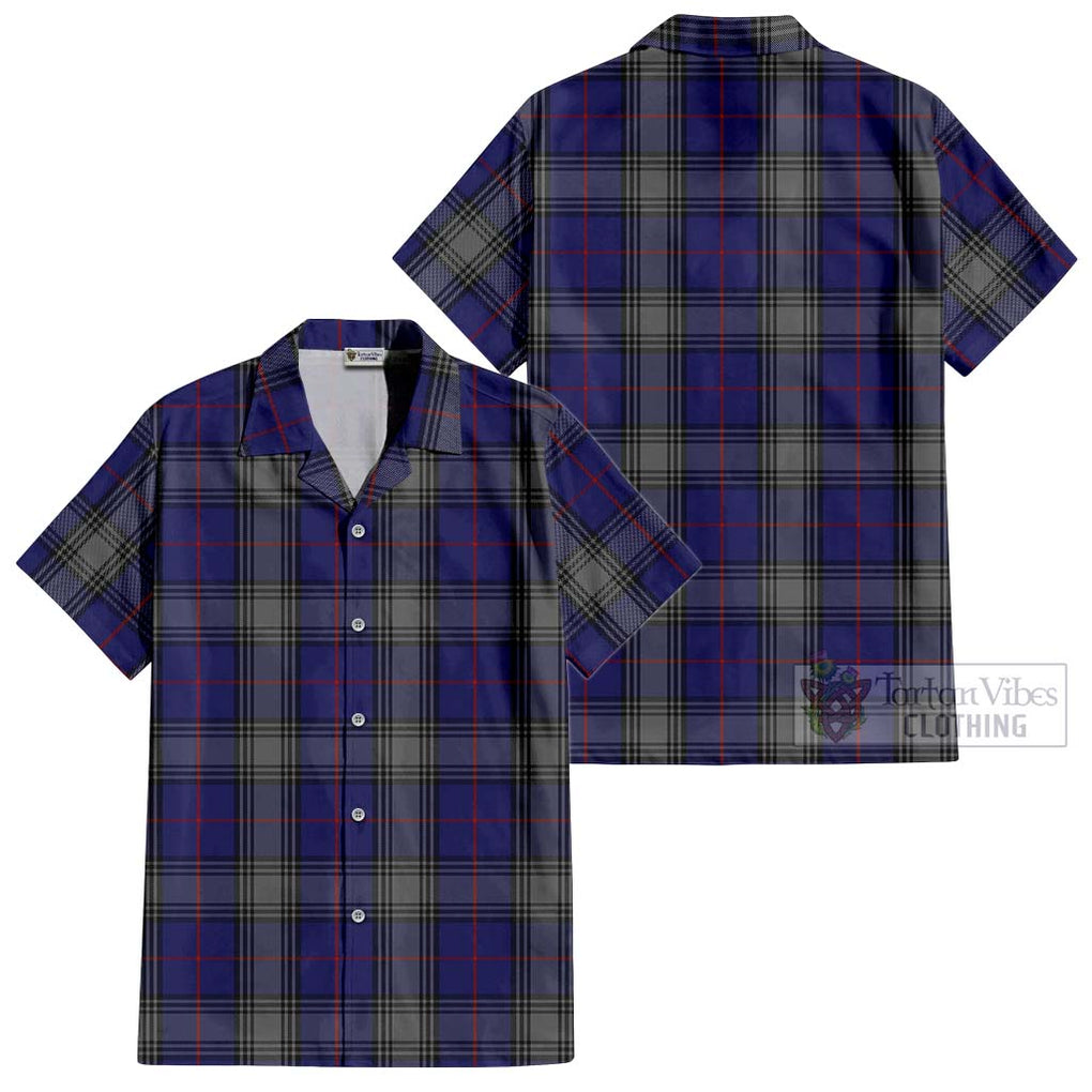 Kinnaird Tartan Cotton Hawaiian Shirt Kid - Tartanvibesclothing Shop