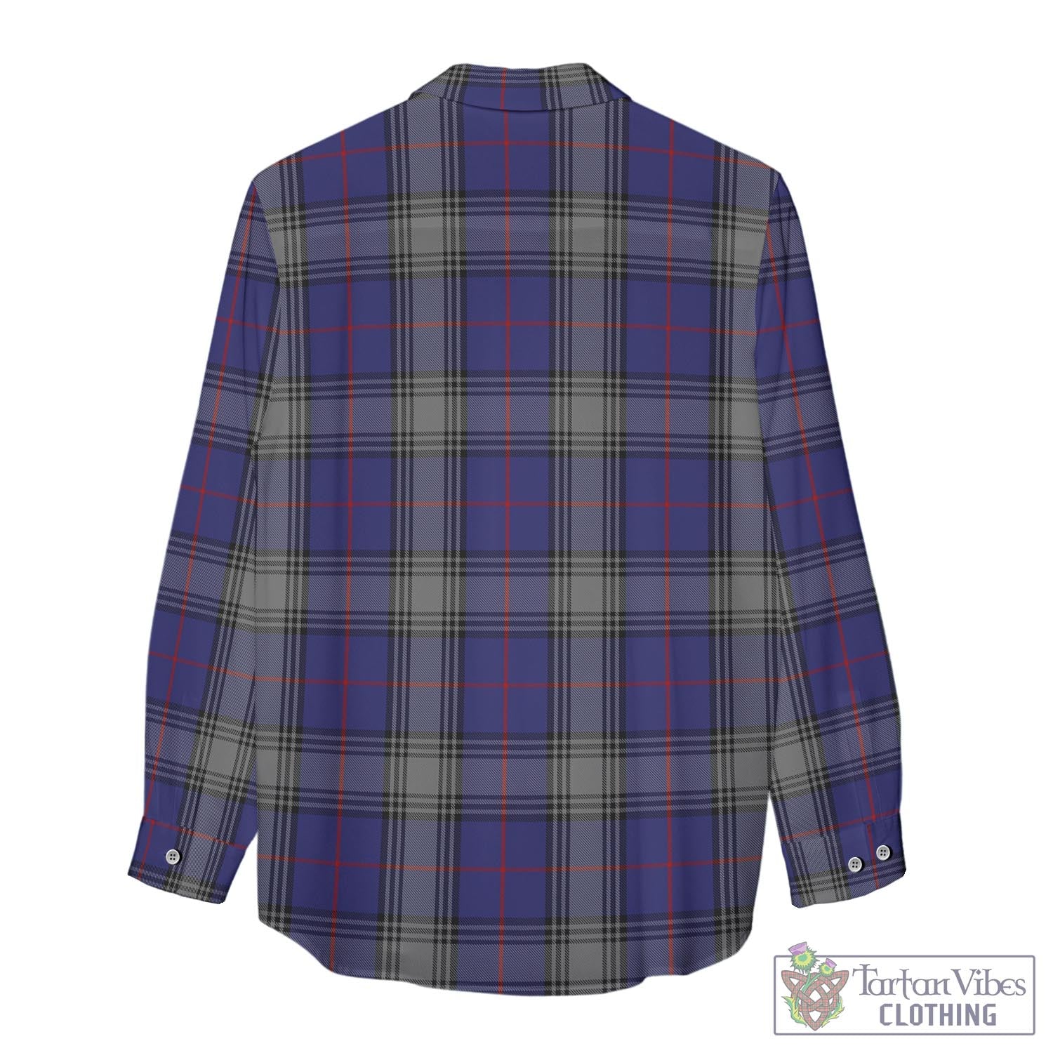 Tartan Vibes Clothing Kinnaird Tartan Womens Casual Shirt with Family Crest