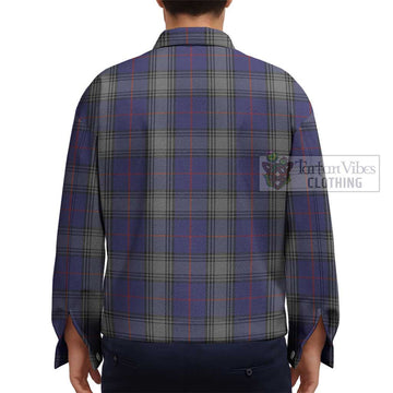 Kinnaird Tartan Unisex Lapel Cotton Jacket