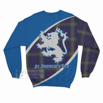 Kinnaird Family Crest Tartan Sweatshirt Celebrate Saint Andrew's Day in Style