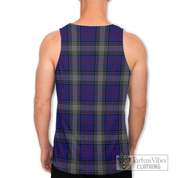 Kinnaird Tartan Men's Tank Top with Family Crest DNA In Me Style