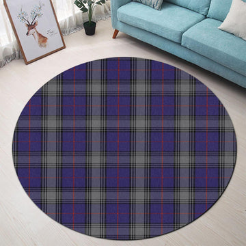 Kinnaird Tartan Round Rug - Tartan Vibes Clothing