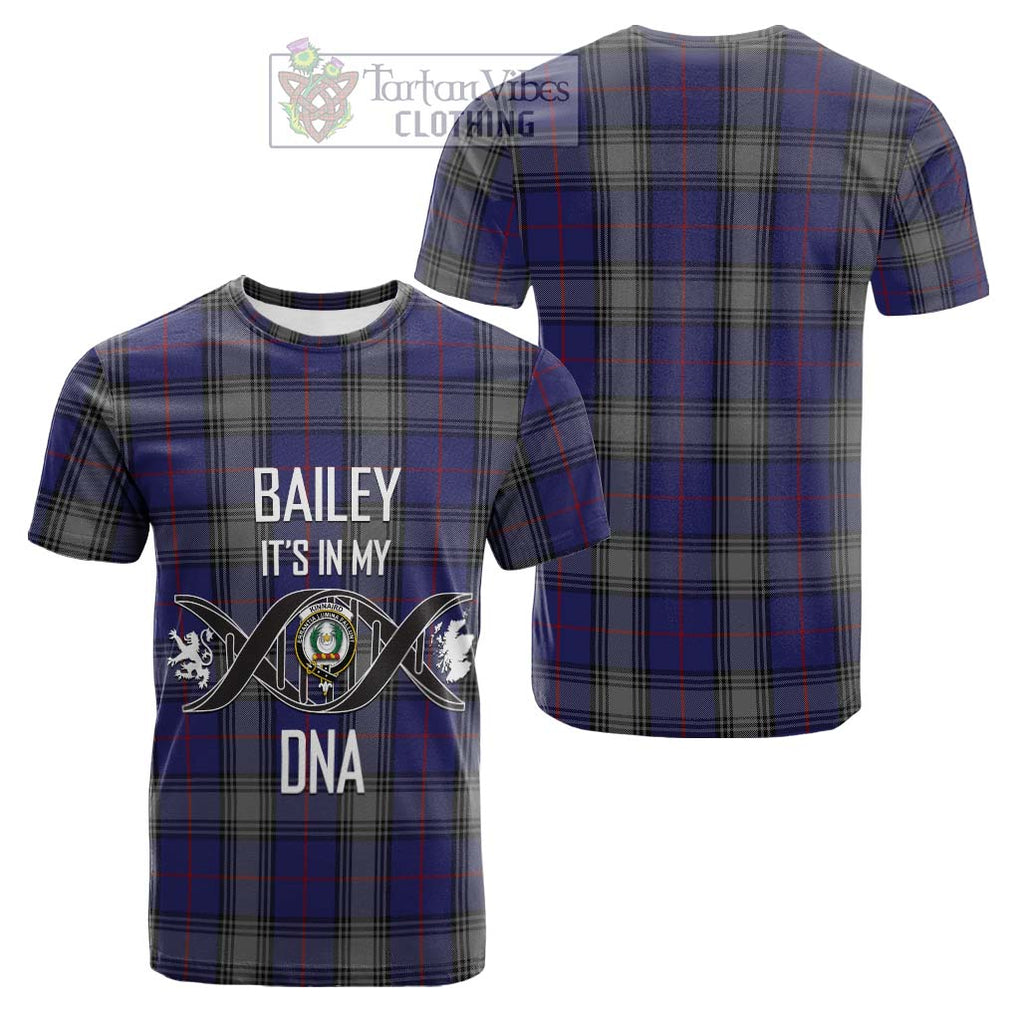 Tartan Vibes Clothing Kinnaird Tartan Cotton T-shirt with Family Crest DNA In Me Style