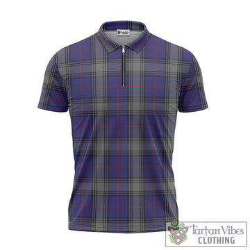 Kinnaird Tartan Zipper Polo Shirt