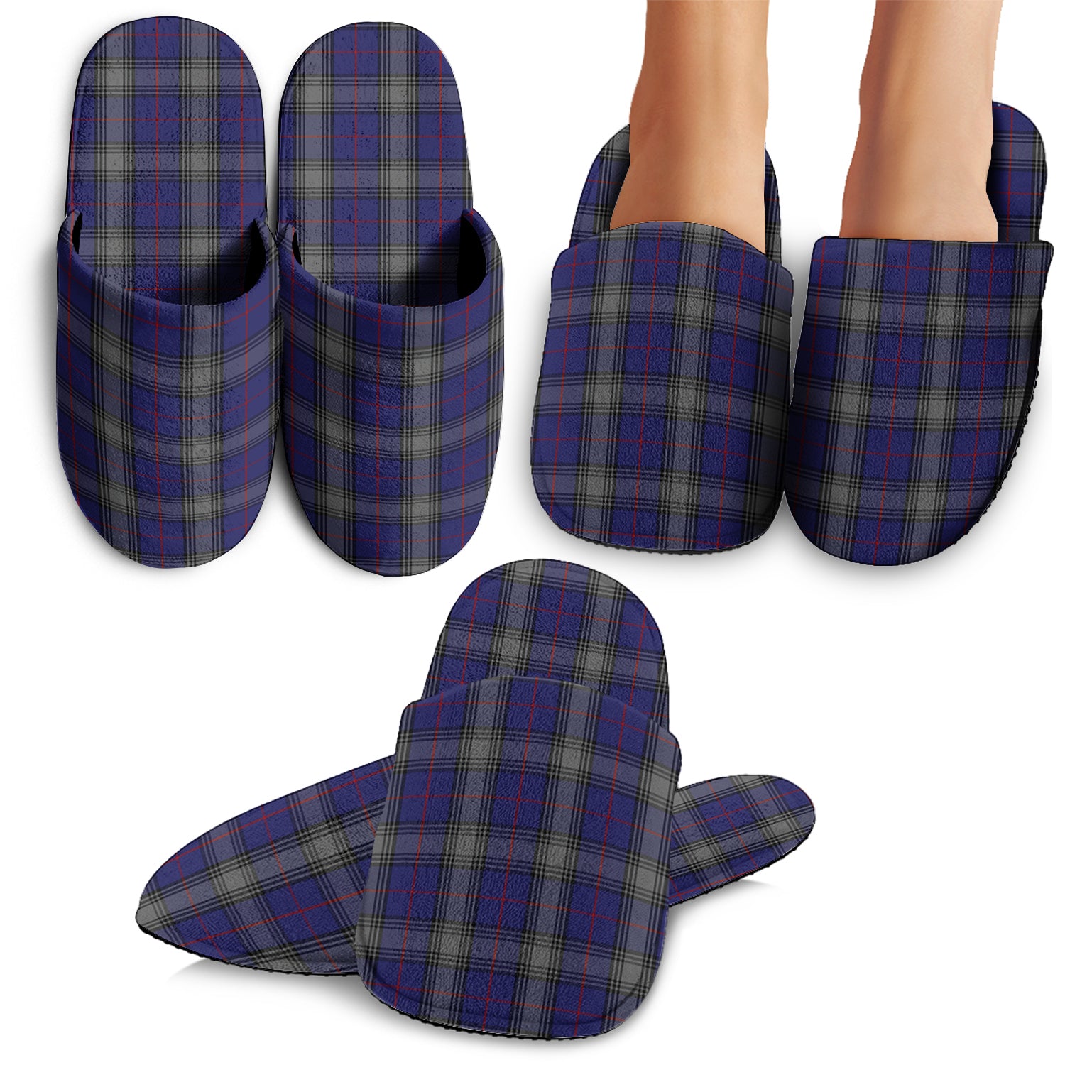 Kinnaird Tartan Home Slippers - Tartanvibesclothing