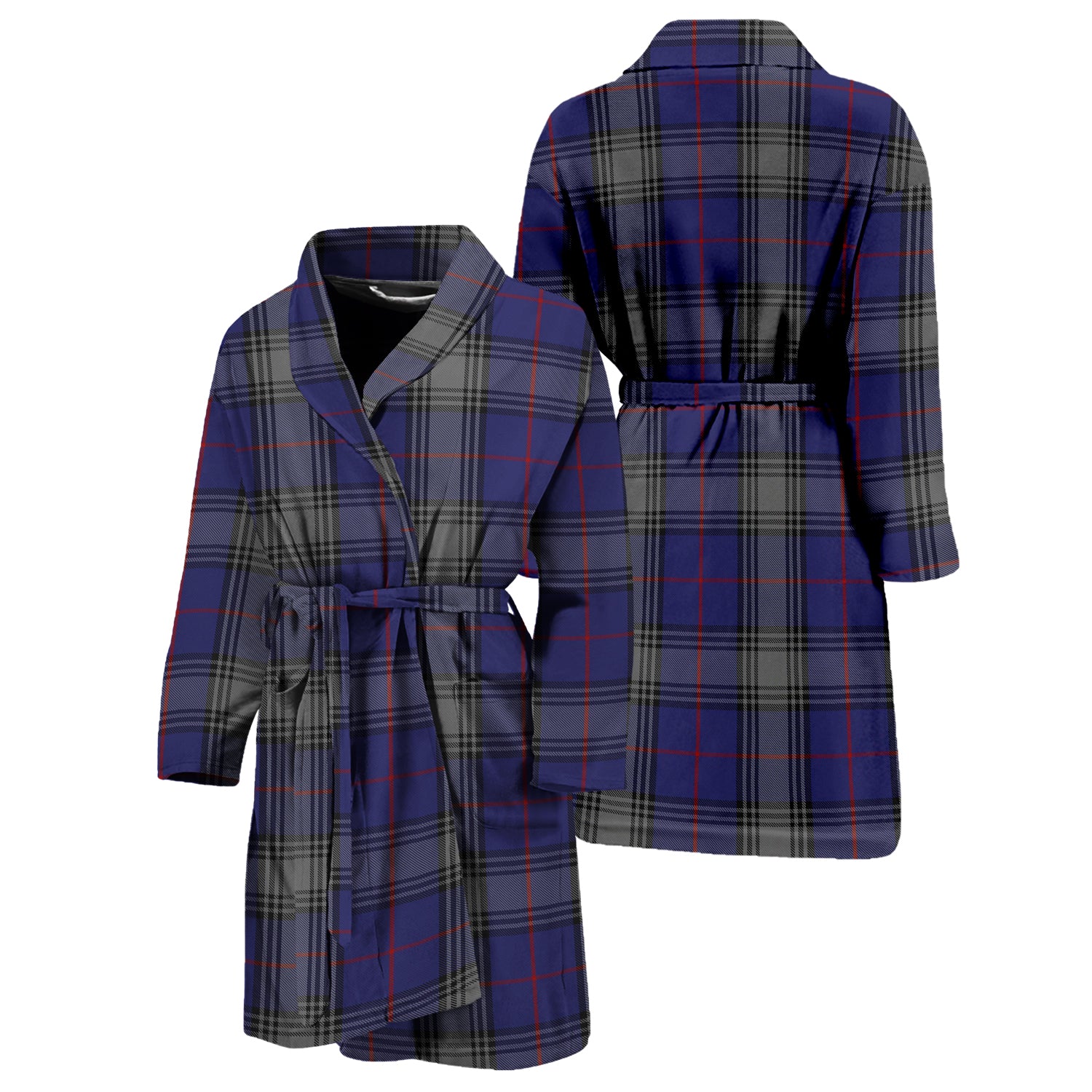 Kinnaird Tartan Bathrobe Unisex M - Tartan Vibes Clothing