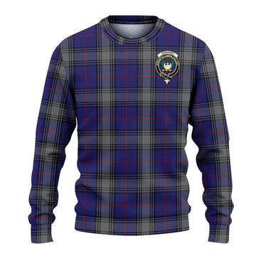 Kinnaird Tartan Ugly Sweater with Family Crest