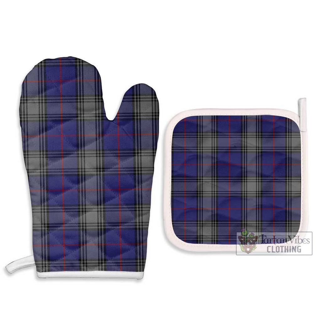 Kinnaird Tartan Combo Oven Mitt & Pot-Holder Combo 1 Oven Mitt & 2 Pot-Holder White - Tartan Vibes Clothing