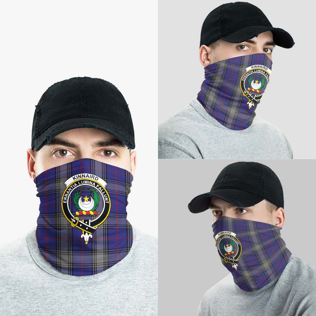 Kinnaird Tartan Neck Gaiters, Tartan Bandanas, Tartan Head Band with Family Crest