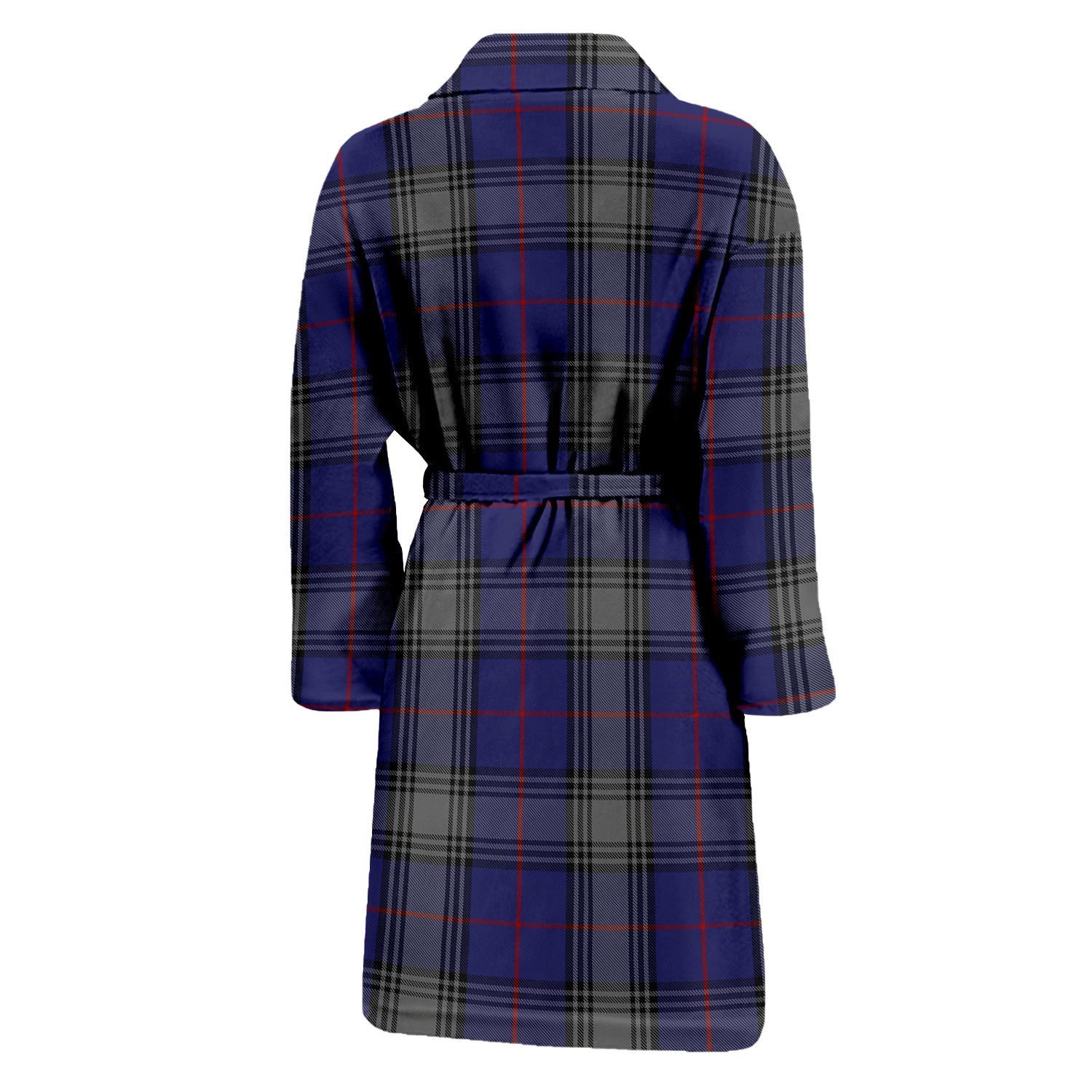 Kinnaird Tartan Bathrobe with Family Crest - Tartan Vibes Clothing