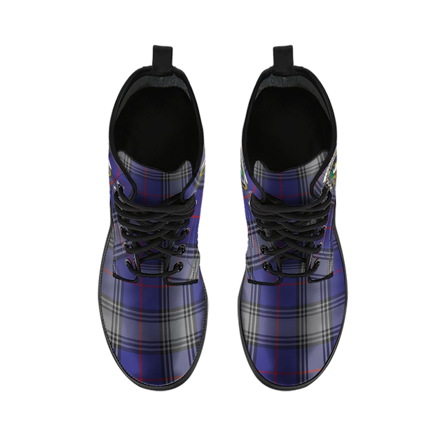 kinnaird-tartan-leather-boots-with-family-crest