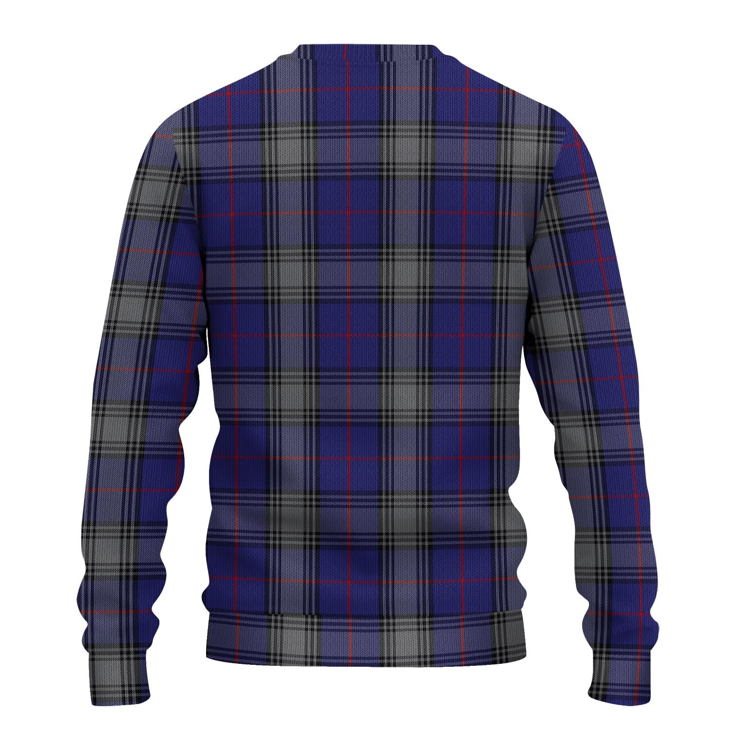 Kinnaird Tartan Knitted Sweater with Family Crest - Tartanvibesclothing