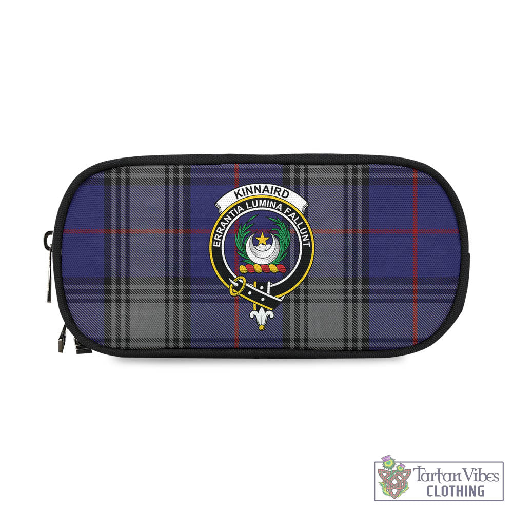 Tartan Vibes Clothing Kinnaird Tartan Pen and Pencil Case with Family Crest