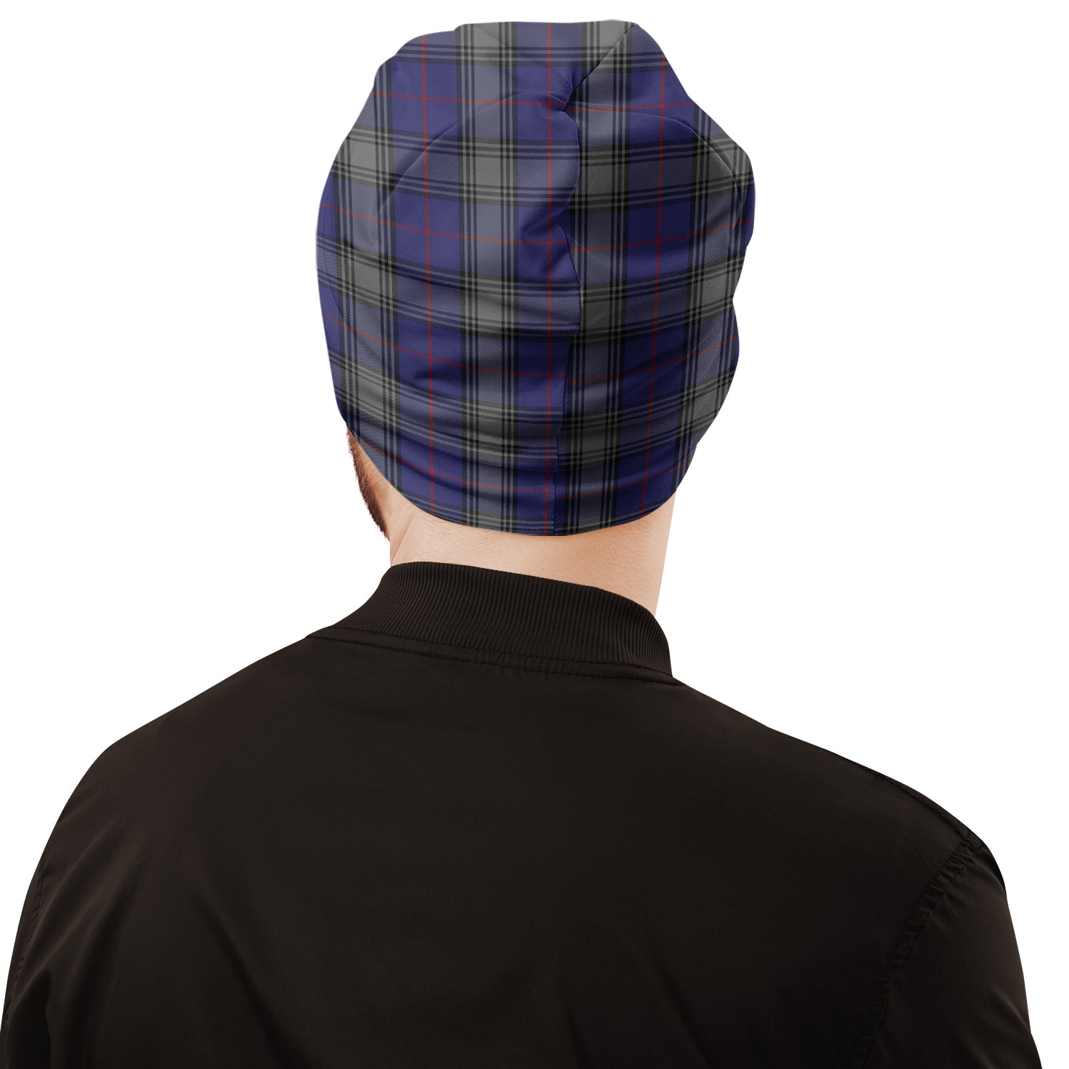 Kinnaird Tartan Beanies Hat with Family Crest - Tartan Vibes Clothing