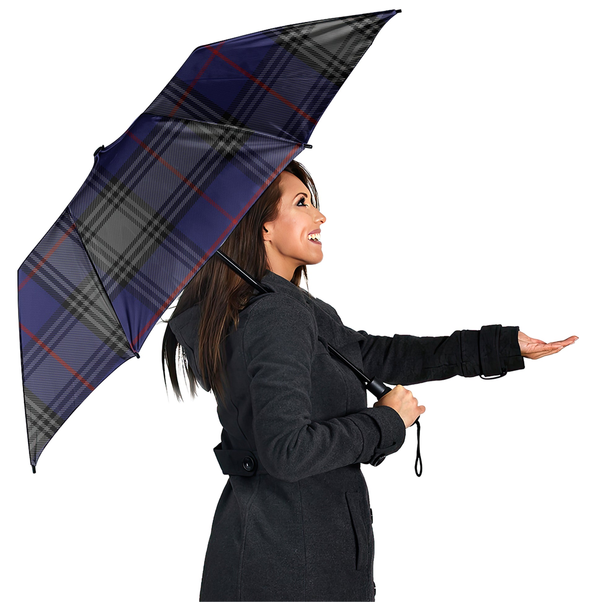 Kinnaird Tartan Umbrella - Tartanvibesclothing