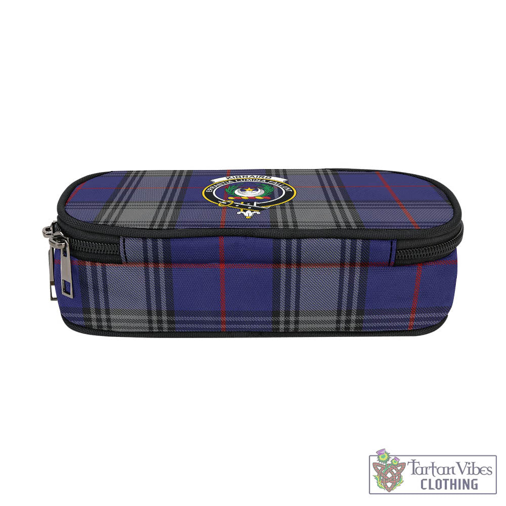 Tartan Vibes Clothing Kinnaird Tartan Pen and Pencil Case with Family Crest