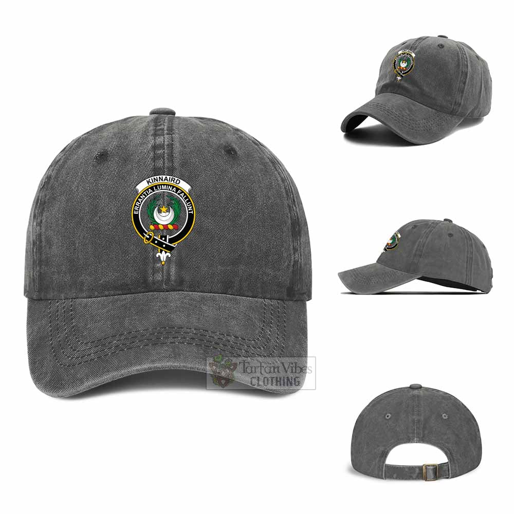 Tartan Vibes Clothing Kinnaird Clan Crest Denim Classic Cap