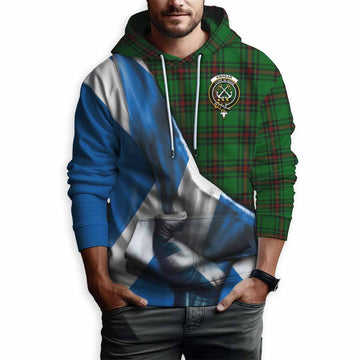 Kinnear Tartan Hoodie with Family Crest Scotland Patriotic Style