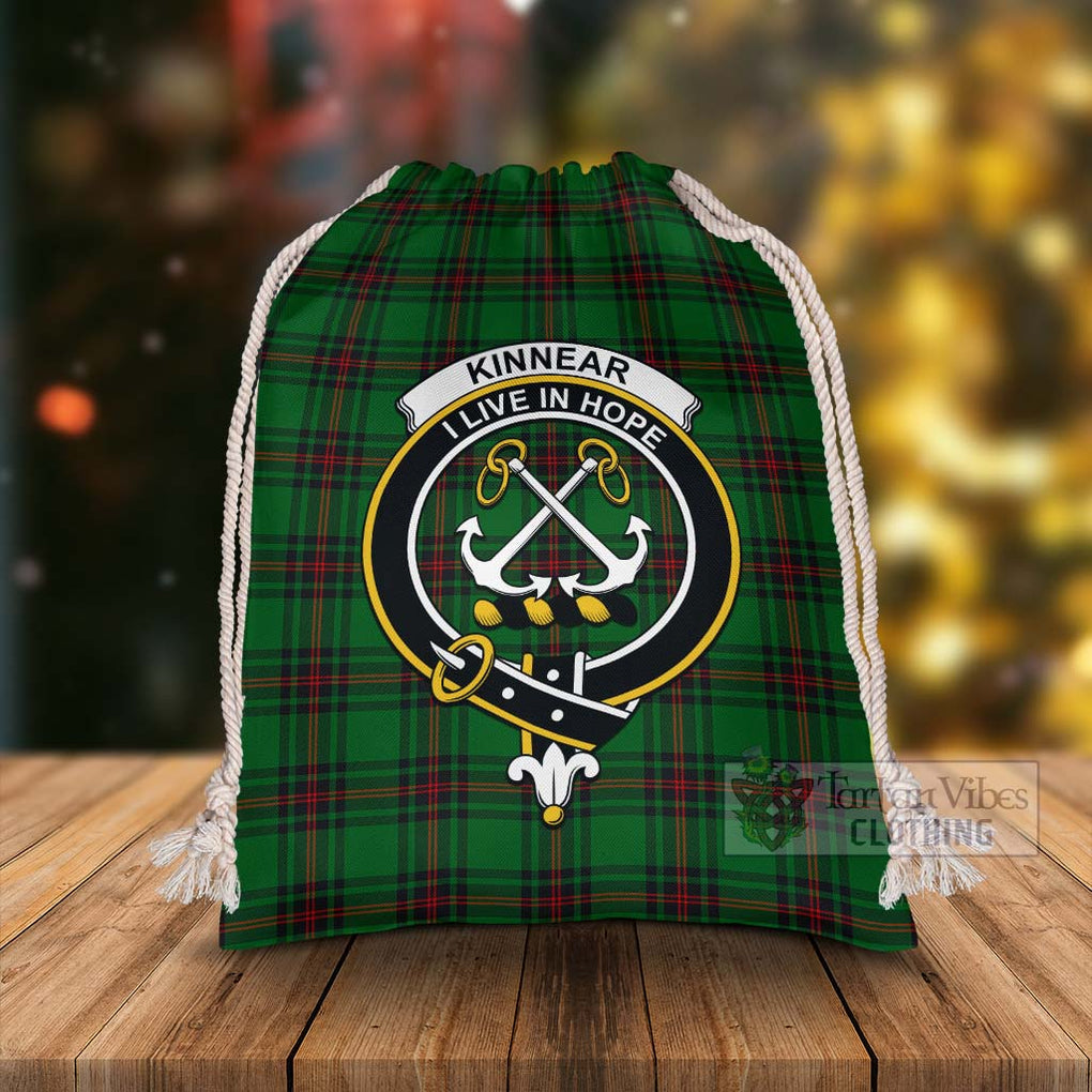 Tartan Vibes Clothing Kinnear Tartan Christmas Santa's Bag with Family Crest