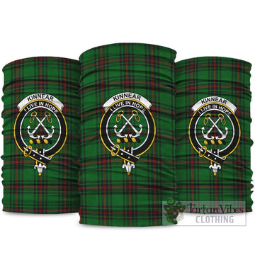 Kinnear Tartan Neck Gaiters, Tartan Bandanas, Tartan Head Band with Family Crest