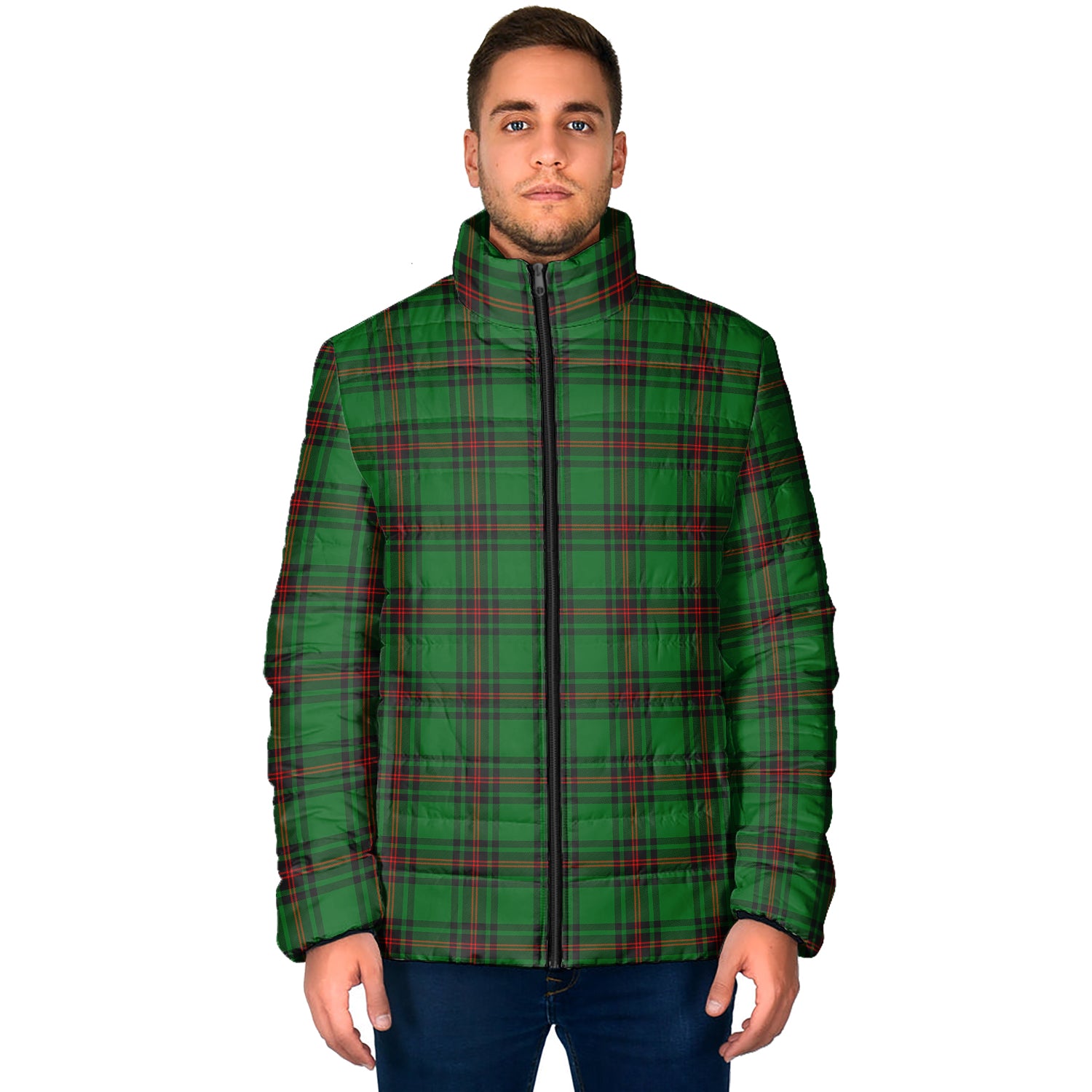 Kinnear Tartan Padded Jacket - Tartan Vibes Clothing