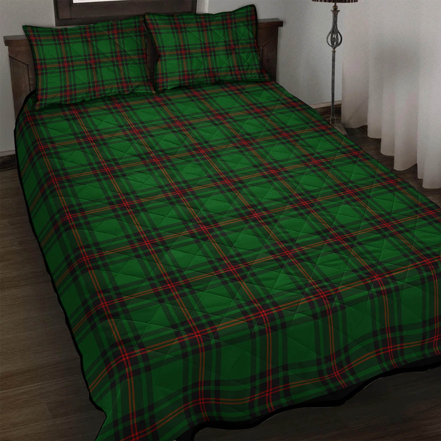 Kinnear Tartan Quilt Bed Set - Tartan Vibes Clothing