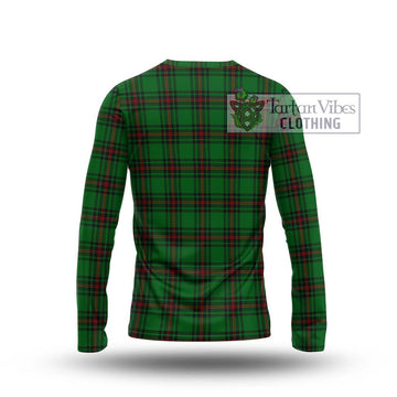 Kinnear Tartan Long Sleeve T-Shirt with Family Crest DNA In Me Style