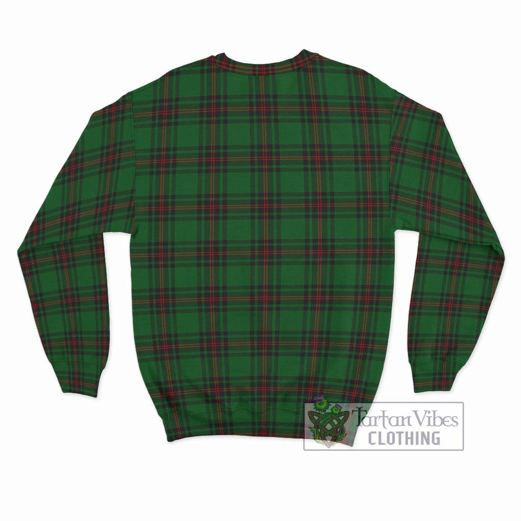 Kinnear Tartan Sweatshirt with Family Crest DNA In Me Style - Tartanvibesclothing Shop