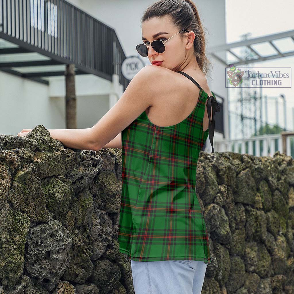 Tartan Vibes Clothing Kinnear Tartan Loose Halter Neck Camisole