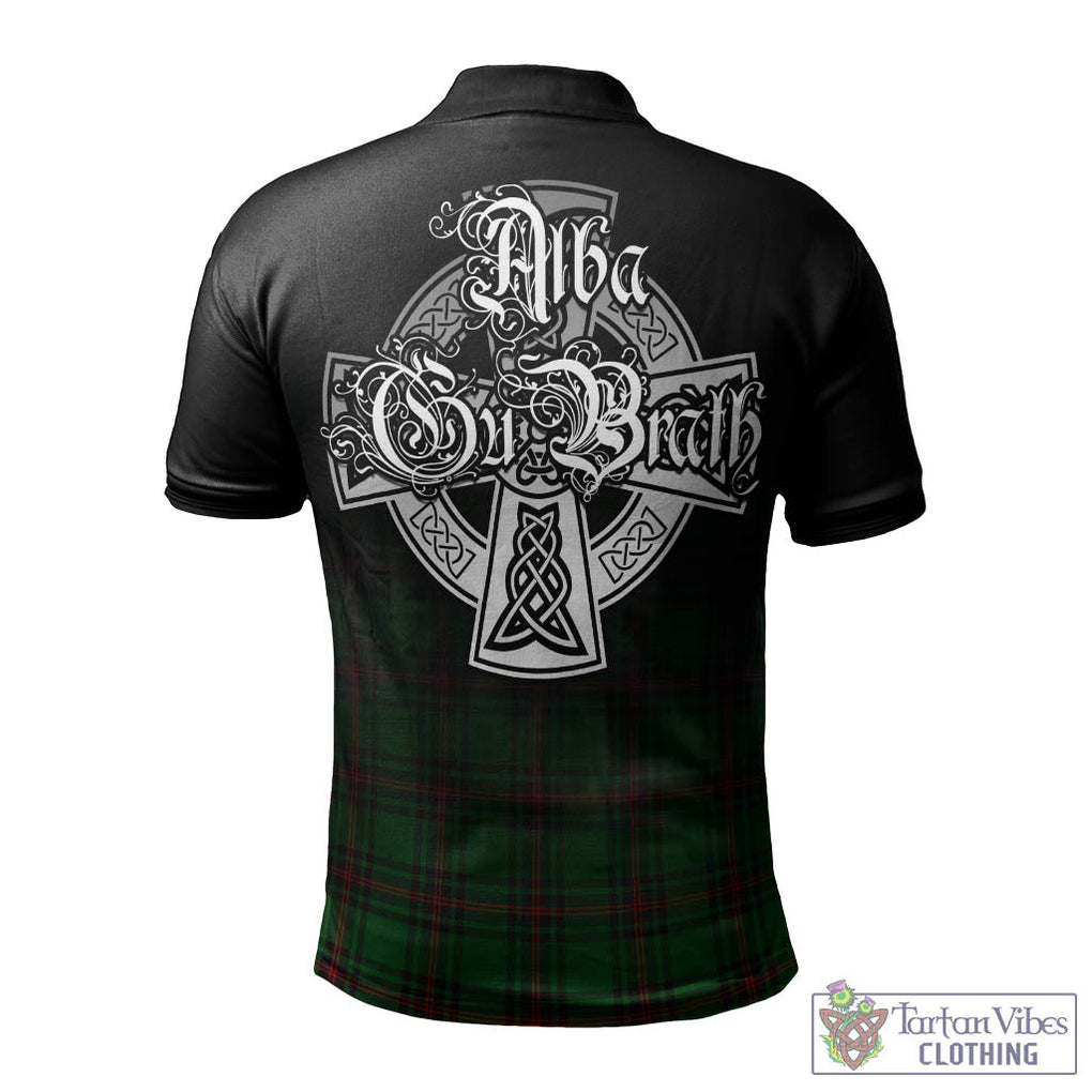 Tartan Vibes Clothing Kinnear Tartan Polo Shirt Featuring Alba Gu Brath Family Crest Celtic Inspired