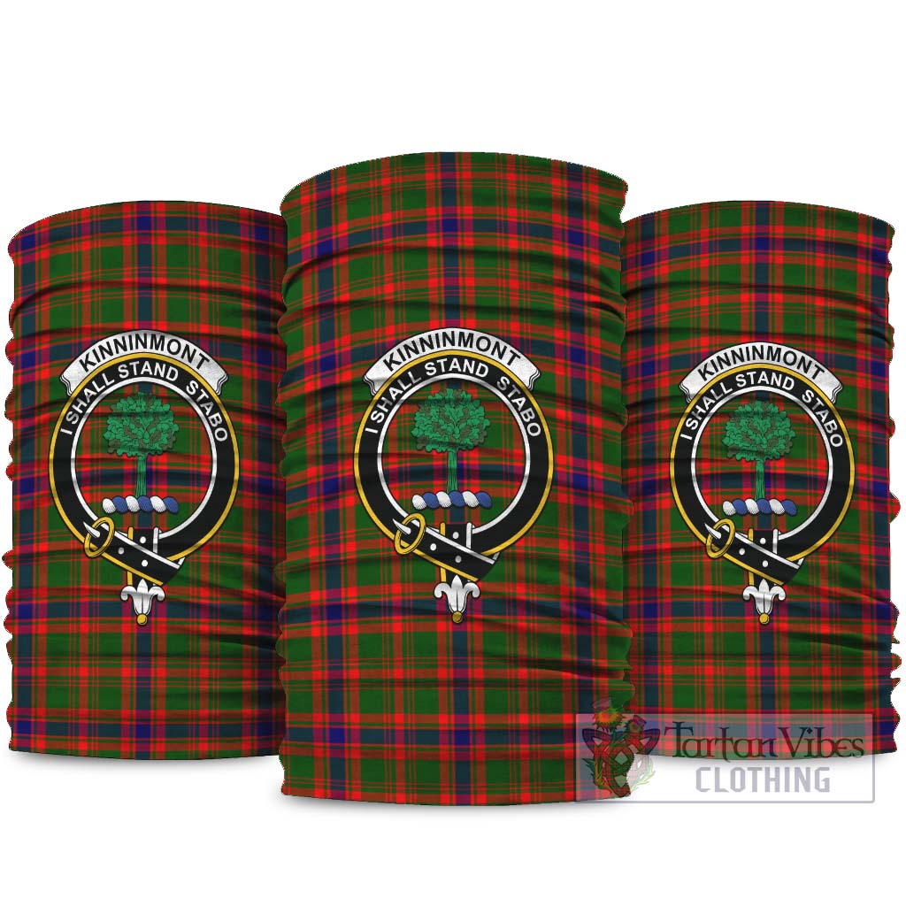 Kinninmont Tartan Neck Gaiters, Tartan Bandanas, Tartan Head Band with Family Crest