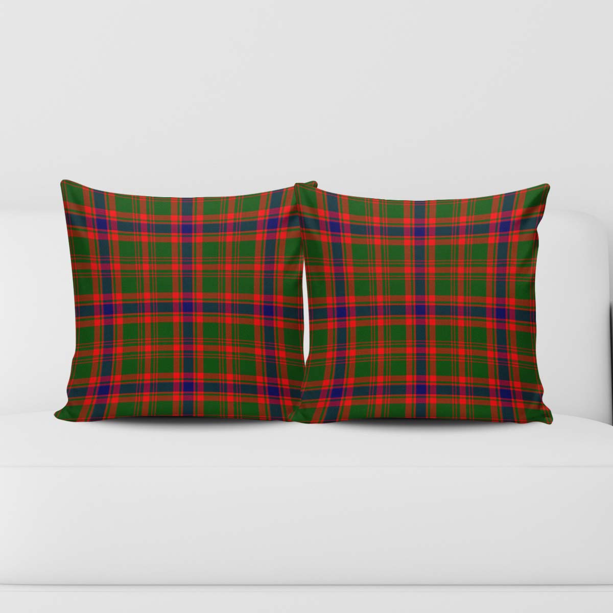 Kinninmont Tartan Pillow Cover Square Pillow Cover - Tartanvibesclothing