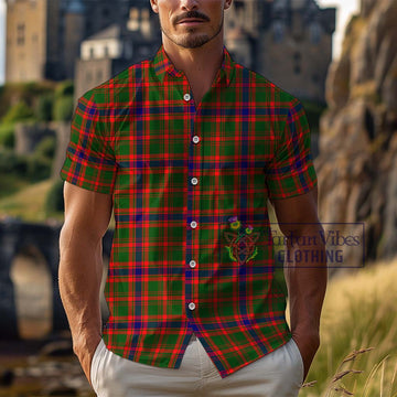 Kinninmont Tartan Cotton Hawaiian Shirt