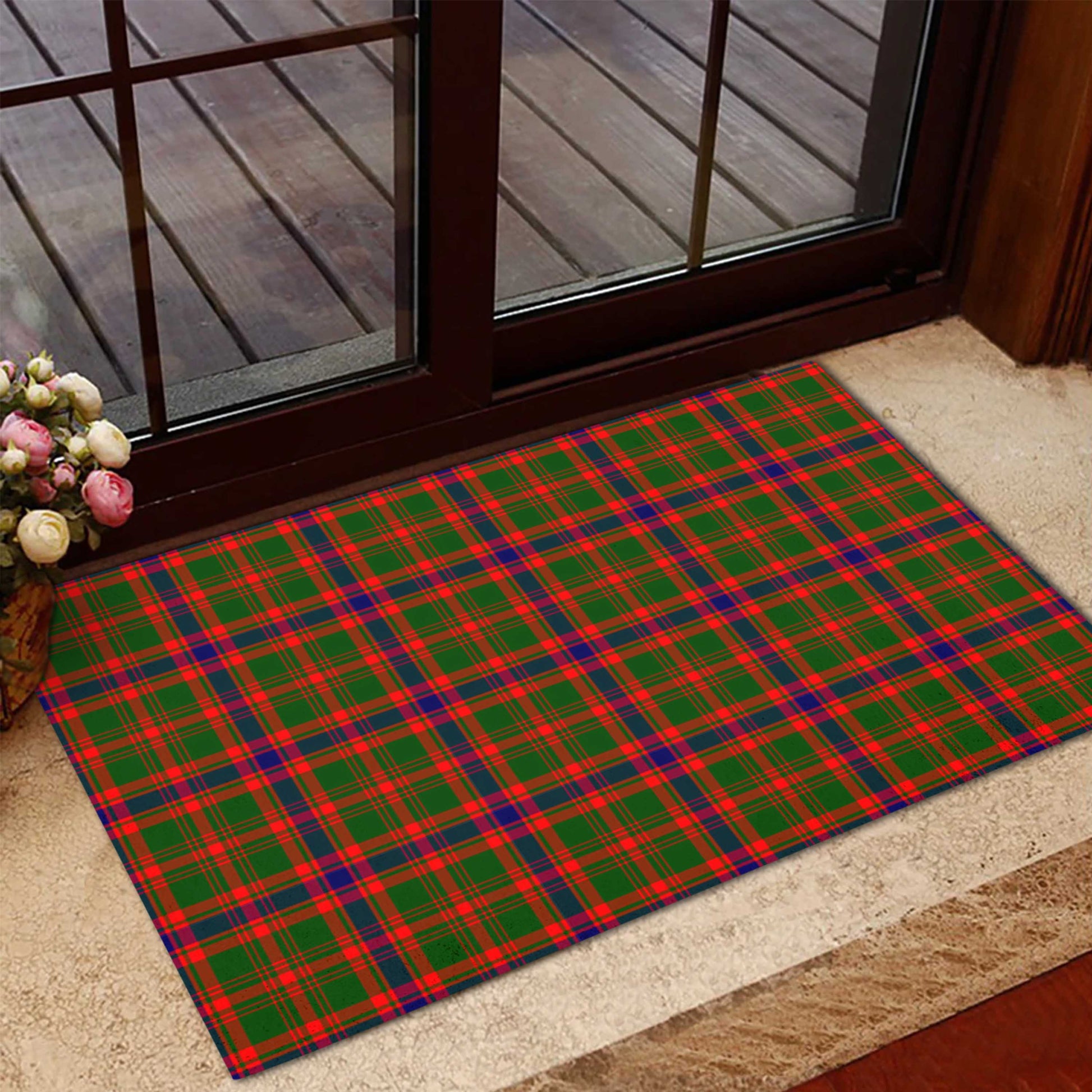 Kinninmont Tartan Door Mat - Tartanvibesclothing