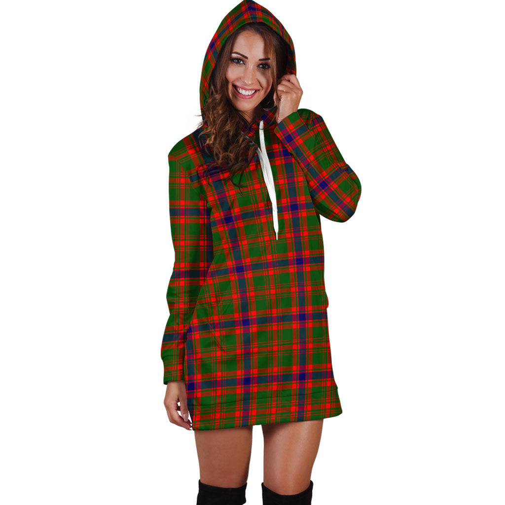 Kinninmont Tartan Hoodie Dress - Tartanvibesclothing