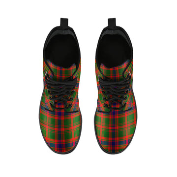 Kinninmont Tartan Leather Boots