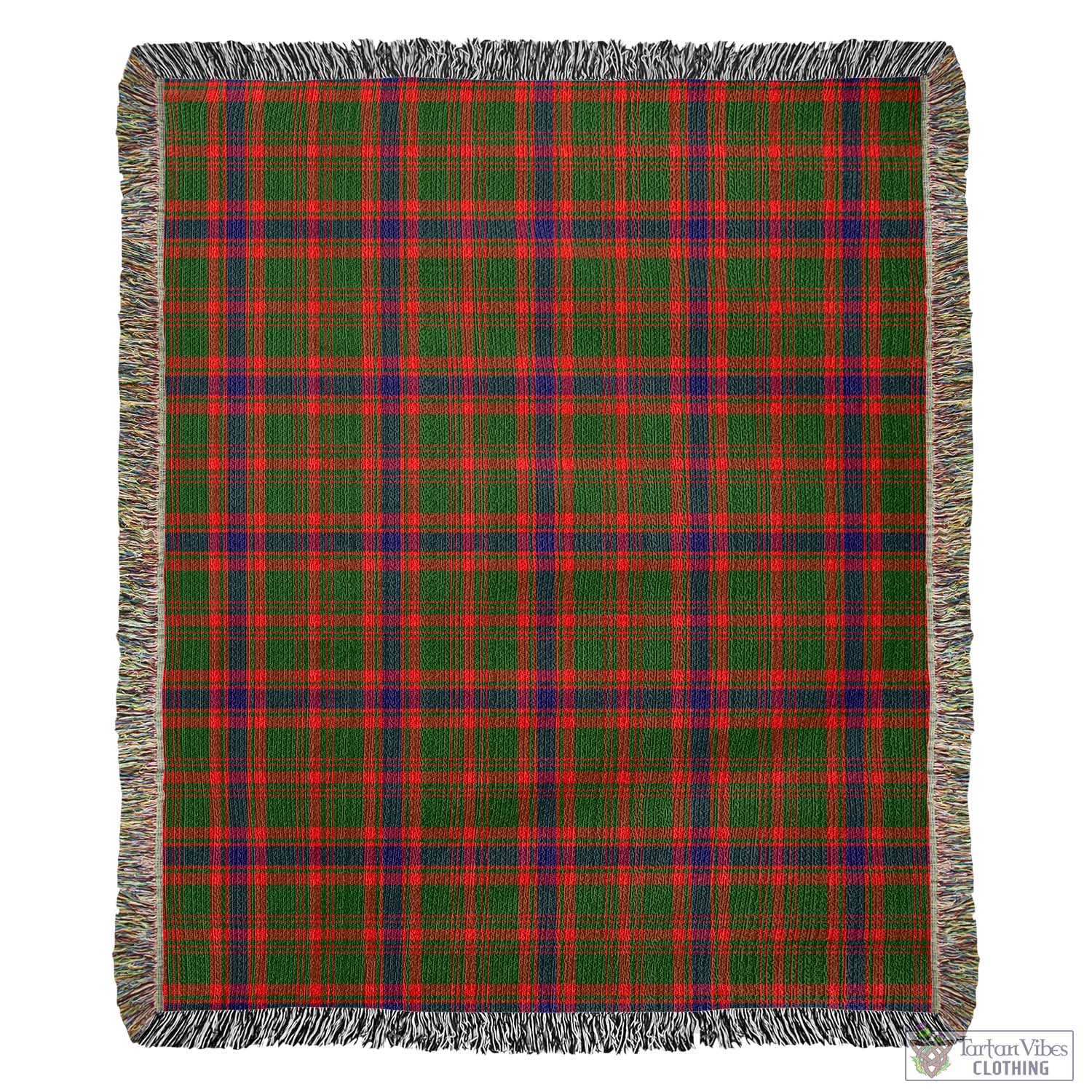 Tartan Vibes Clothing Kinninmont Tartan Woven Blanket