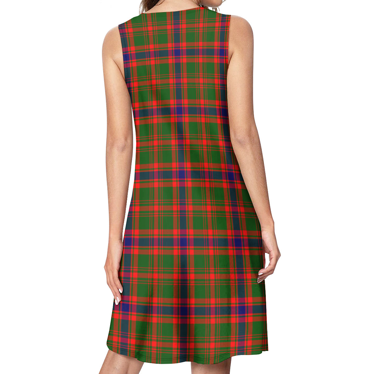 Kinninmont Tartan Womens Casual Dresses - Tartanvibesclothing