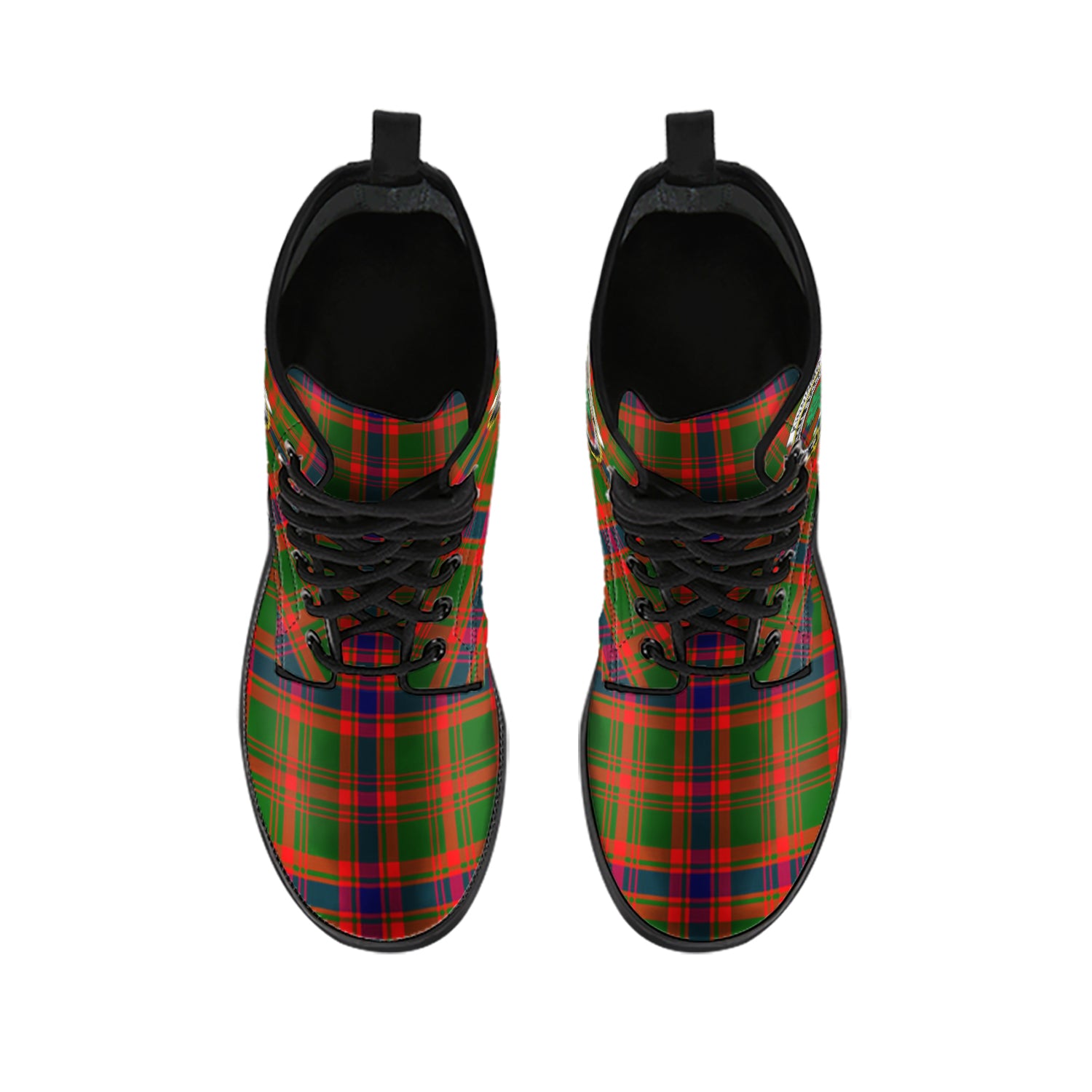 kinninmont-tartan-leather-boots-with-family-crest